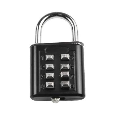 Imagem de Cadeado Inteligente À Prova d'Água Com Combinação De 8 Dígitos Em Liga