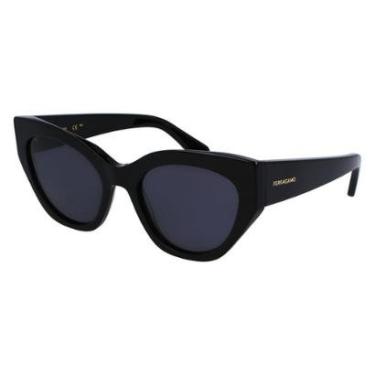 Imagem de Óculos de Sol Ferragamo SF1107S 001 - Preto 55-Feminino