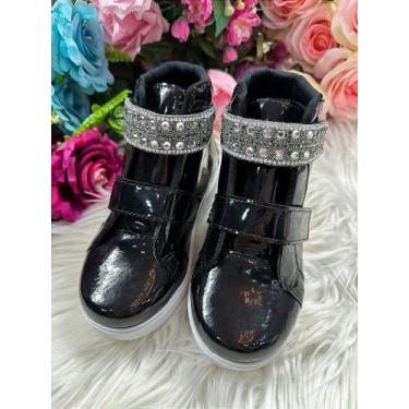 Imagem de Tênis Bota D Milan Preto para Crianças - Conforto e Estilo, 20