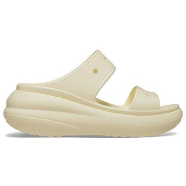 Imagem de Sandália Crocs Classic Crush Platform Sandal Buttercream-Unissex
