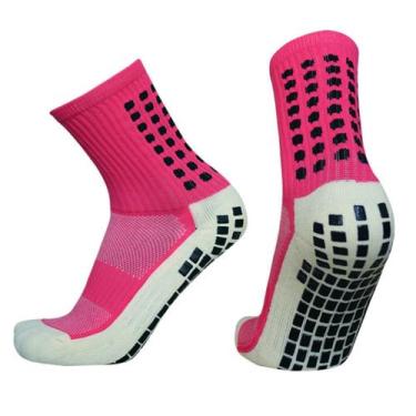 Imagem de Meia Antiderrapante Futebol Esportivo Profissional Meião Tipo Trusox P