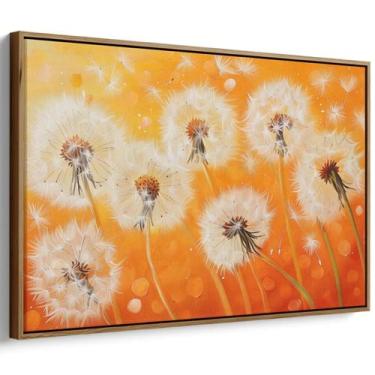 Imagem de Quadro Dente de Leão em Voo Silencioso - Mioquadros, 120x80 cm, Tabaco