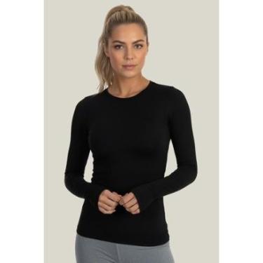 Imagem de Camiseta UV Feminina Manga Longa UV 50+ WSS Brasil-Feminino