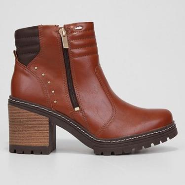 Imagem de Bota Cano Curto Dakota Matelassê Tratorada Feminina-Feminino