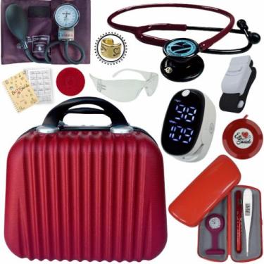 Imagem de Kit Estagio Saude Medicina Enfermagem Farmacia Completo Top - Love Sau