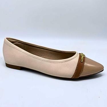 Imagem de Sapatilha Feminina Modare Bico Fino Estilo Conforto 7334.244, Camel, 3