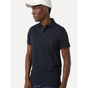 Imagem de Camisas Polo Tommy Hilfiger Slim Piquet 1985 Masculina-Masculino