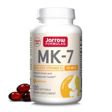 Imagem de Vitamina K2 Mk-7 90Mcg - 120 Softgels - Fortalece Ossos E Coração-Unissex