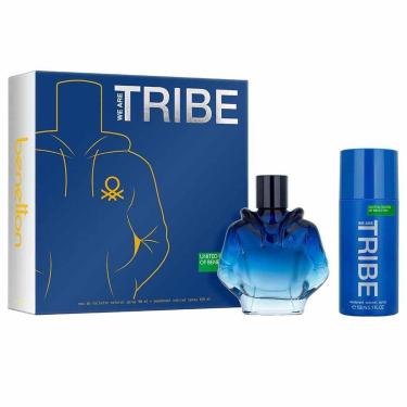 Imagem de Coffret Benetton Kit - Perfume Tribe Masculino EDT + Dêo Colônia Kit-Masculino