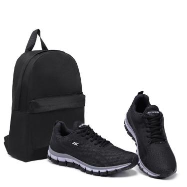 Imagem de Combo Tênis Masculino com Mochila o Conforto e a Praticidade que faltava para seu Trein...