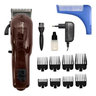 Imagem de Máquina De Corte Profissional Hairstar Sem Fio Bivolt Km-209, Bivolt