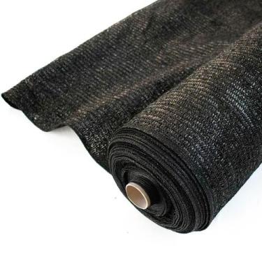 Imagem de Tela Sombrite Raschel 70% 3x5m Preta Para Proteção e Sombreamento de E