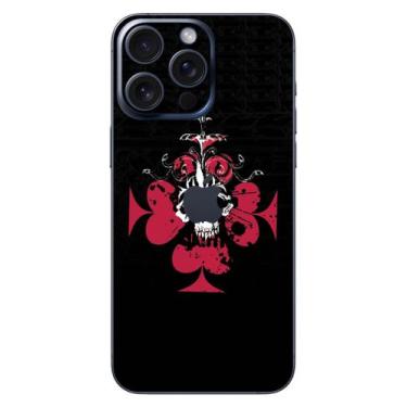 Imagem de Capa Adesivo Skin008 Verso Para Apple Iphone 15 Pro Max - KawaSkin