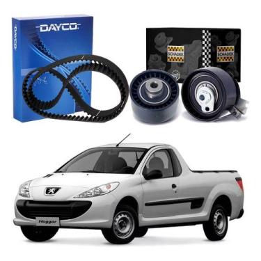 Imagem de Kit Correia Dentada Tensor Hoggar 1.6 16v 2010 A 2013 - Dayco
