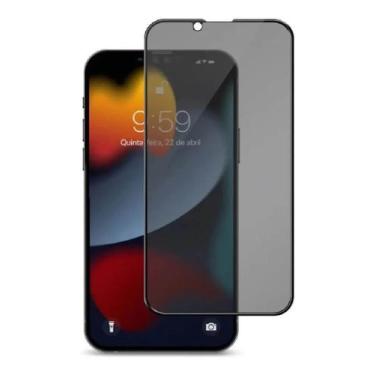 Imagem de Película Privacidade Fosca Cerâmica Para iPhone 14 Plus - MBOX