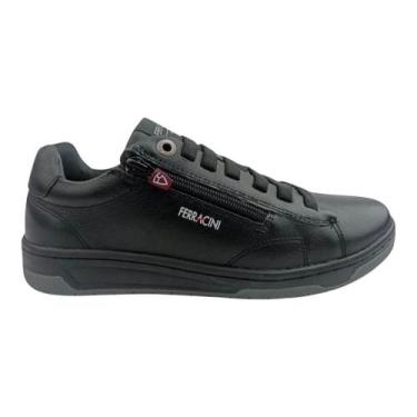 Imagem de Tênis Sapatênis Ferracini Vox Preto Masculino, Preto, 39