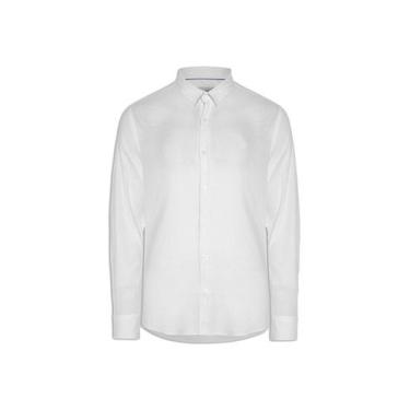 Imagem de Camisa Linho Manga Longa Branco - Garm, P