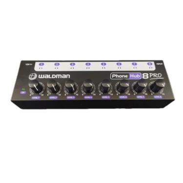 Imagem de Amplificador para Fone 8 Canais Waldman 8 Pro Hub Powerplay - 8759, Pr