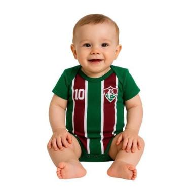 Imagem de Body de Bebê Mesversario Temático Time Futebol Só body, M