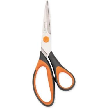 Imagem de Tesoura Multiuso 3700 LARANJA/GF 22CM Blister - Mundial