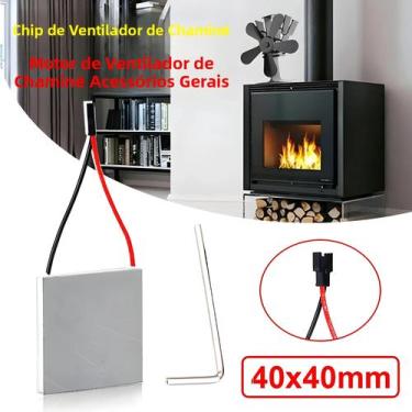 Imagem de Ventilador Termoelétrico Para Lareira, Gerador De Energia Elétrica, Ac