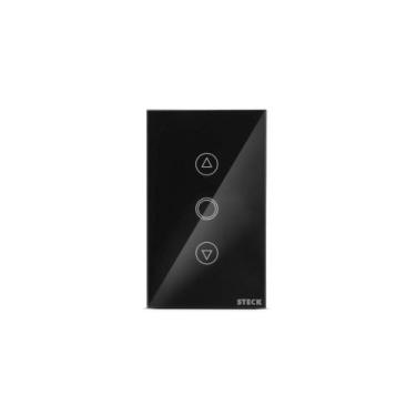Imagem de Interruptor Inteligente Dimmer Touch Wifi Preto Smarteck, 3