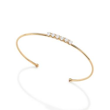 Imagem de Bracelete Rommanel Banhado Ouro 18K Com Zirconias 552249