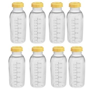 Imagem de Frascos para armazenamento de leite materno Medela, 8 unidades, 250 ml