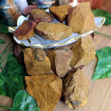 Imagem de Pedra jaspe amarela bruta 4 a 6 cm - autoconhecimento - cristal natura