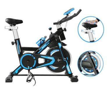 Imagem de Bicicleta Spinning Ergométrica Roda Inércia 13kgs Capacidade De Carga 