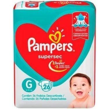 Imagem de Fraldas Pampers Supersec G Atacado Barato