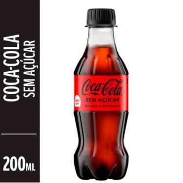 Imagem de Coca cola zero açucar 200ml pet - Coca-Cola