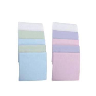 Imagem de Fralda 5 Unidades Bebê Pinte E Borde Luxo Incomfral 70x70cm Promoção C