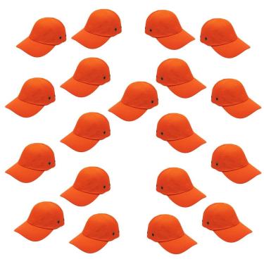 Imagem de Bone com Capacete Seguranca EPI Kit 19 Uni Obra Construcao Reparo Oficina Trabalho Casquete Protecao Resistente