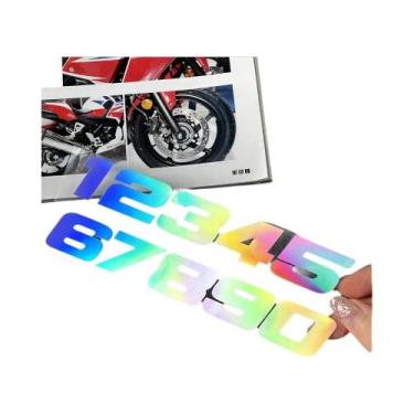 Imagem de Adesivos Decorativos DIY Para Capacete De Scooter Elétrica E Moto - Nú