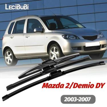 Imagem de Conjunto De Limpadores De Para-brisa Dianteiro E Traseiro Para Mazda 2