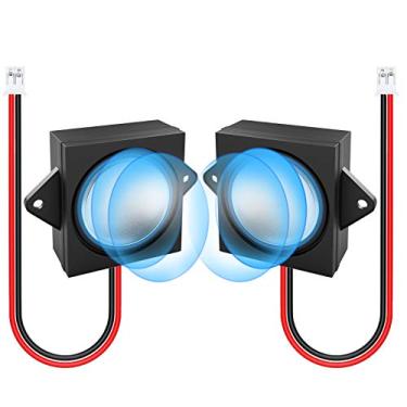 Imagem de MakerHawk Alto-falante Arduino - 2 mini alto-falantes 3W 8, alcance total, interface JST-PH2.0mm-2 pinos, 3,3V-5V