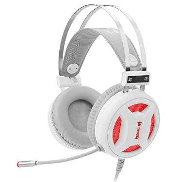 Imagem de Redragon FONE DE OUVIDO COM MICROFONE GAMER MINOS H210W BRANCO - com fio - ajustavel