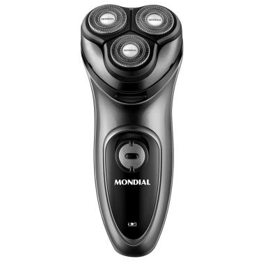 Imagem de Barbeador Elétrico Mondial Power Shave BE-02 Preto/Prata