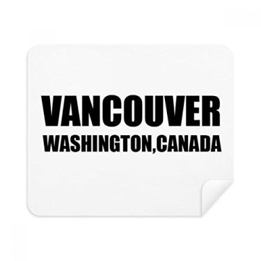 Imagem de Pano de limpeza Vancouver Canada City Country, 2 peças, tecido de camurça