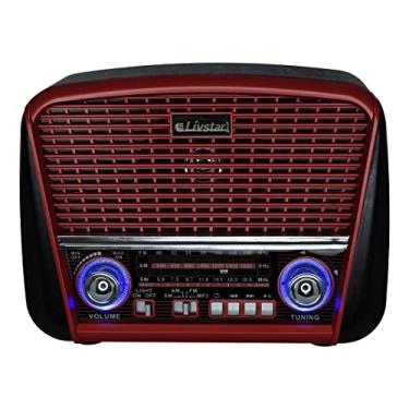Imagem de Radio Retrô Bluetooth Am Fm Entrada Usb Cartão Sd