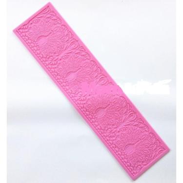 Imagem de Tapete De Silicone, Renda Pavão