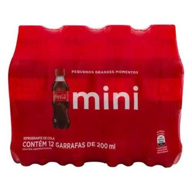 Imagem de Fardo Refrigerante Coca Cola Garrafa Pet 200Ml