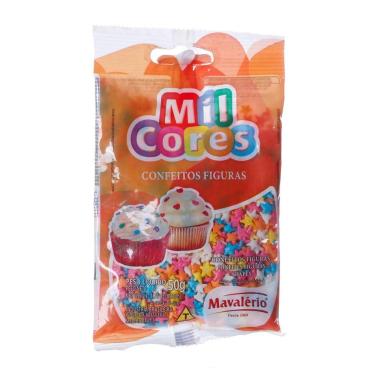 Imagem de Confeito Mini Figura Estrelinha com 50g Mávalario