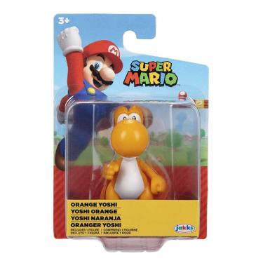 Imagem de Mini Figura - Nintendo - Super Mario - Yoshi Laranja - Candide