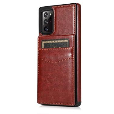 Imagem de A capa skin Holder é compatível com Samsung S22 Ultar plugable capa multifuncional para Samsung S22 S21 S20 Ultar Plus Note10 Note20 S10 S9 S8 Series (Samsung Note10 Pro, marrom)