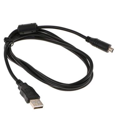 Imagem de Cabo de substituição de cabo de sincronização de dados VMC-15FS 1,5 m para USB de 10 pinos para câmera de vídeo Sony Handycam