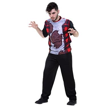 Imagem de Fantasia Lobo Mau Lobisomem Halloween Adulto (G 46-48)