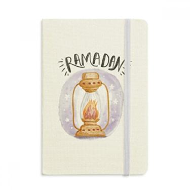 Imagem de Caderno com estampa de lanterna de celeiro colorida com estampa de desenho de desenho oficial de tecido rígido diário clássico