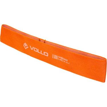 Imagem de Vollo Sports, Mini Faixa de Exercício Poliéster Adulto Unissex, Laranja (Orange), 320 x 55 mm